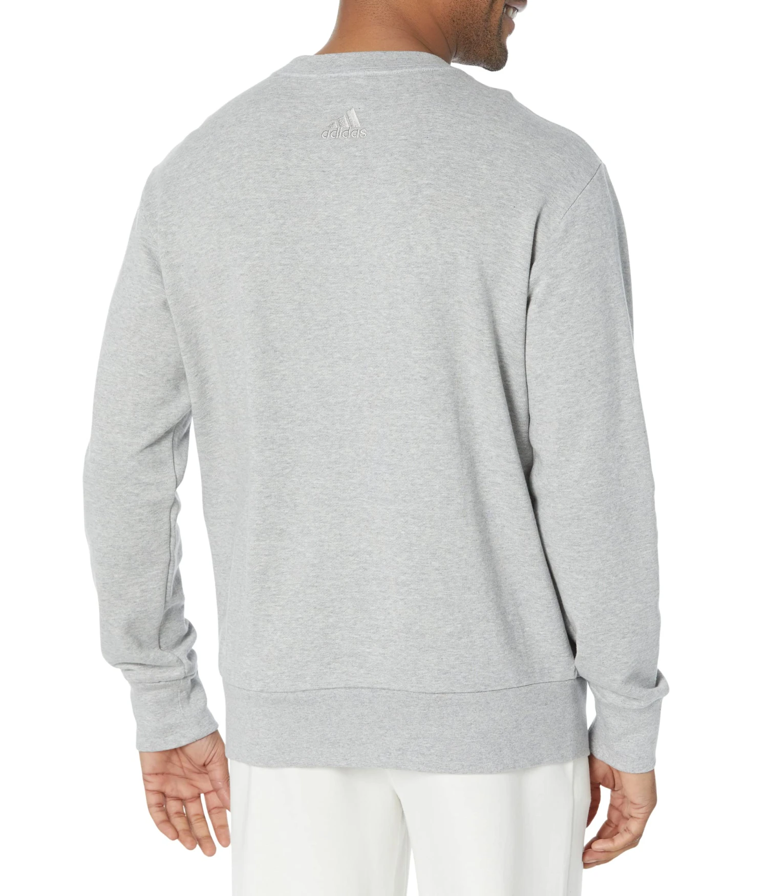 Adidas Essentials French Terry Big Logo Sweatshirt 4 Adidas Essentials French Terry Big Logo Sweatshirt - Image 2