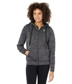 U.S. POLO ASSN. Space Dye Fleece Jacket