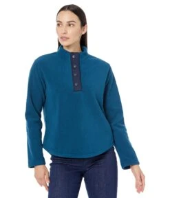 Draper James Turtleneck Pullover Fleece