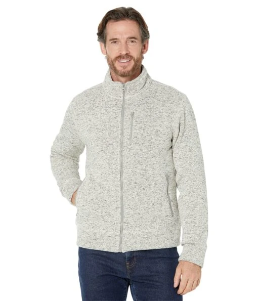 Lucky Brand Los Feliz Fleece Full Zip Mock Neck -Madewell Shop 81x8RtZB1cL