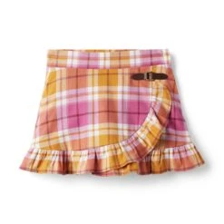 Janie And Jack Plaid Pleated Skirt (Toddler/Little Kids/Big Kids)