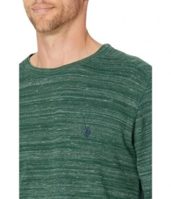 U.S. POLO ASSN. Long Sleeve Space Dye Crew -Madewell Shop 917fwH3WhXL