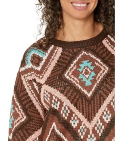 Rock And Roll Cowgirl Cabin Cozy Sweater RRWT32R04S -Madewell Shop 91DPCadurcL