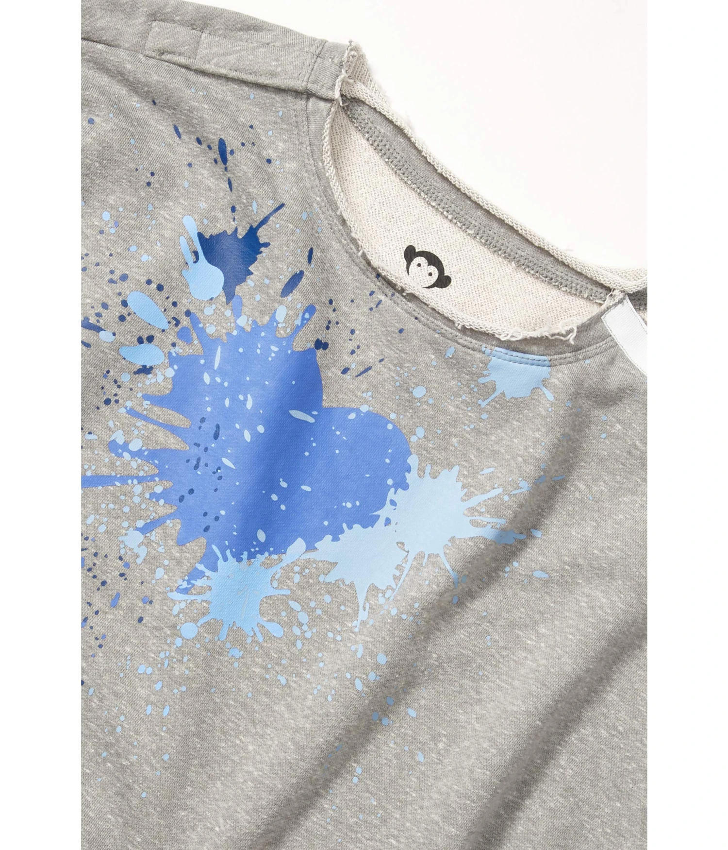 Appaman Adaptive Kids Paint Splash Heart Graphic Slouchy Sweatshirt (Little Kids/Big Kids) 4 Appaman Adaptive Kids Paint Splash Heart Graphic Slouchy Sweatshirt (Little Kids/Big Kids) - Image 2