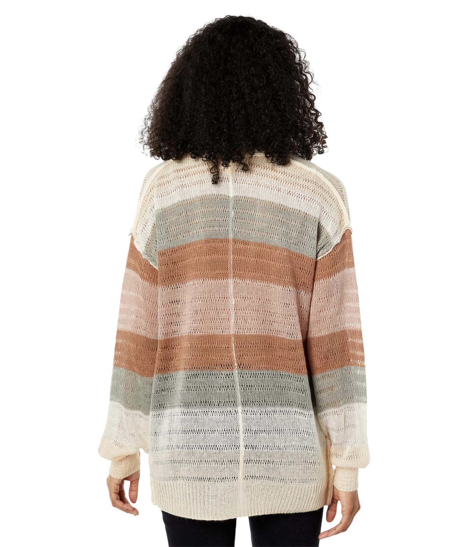 Saltwater Luxe Delby Long Sleeve Color-Block Sweater 4 Saltwater Luxe Delby Long Sleeve Color-Block Sweater - Image 2