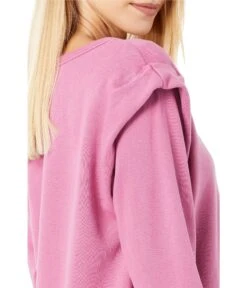 Mod-o-doc French Terry Long Sleeve Shoulder Pleats Sweatshirt -Madewell Shop 91b3VPvmTkL