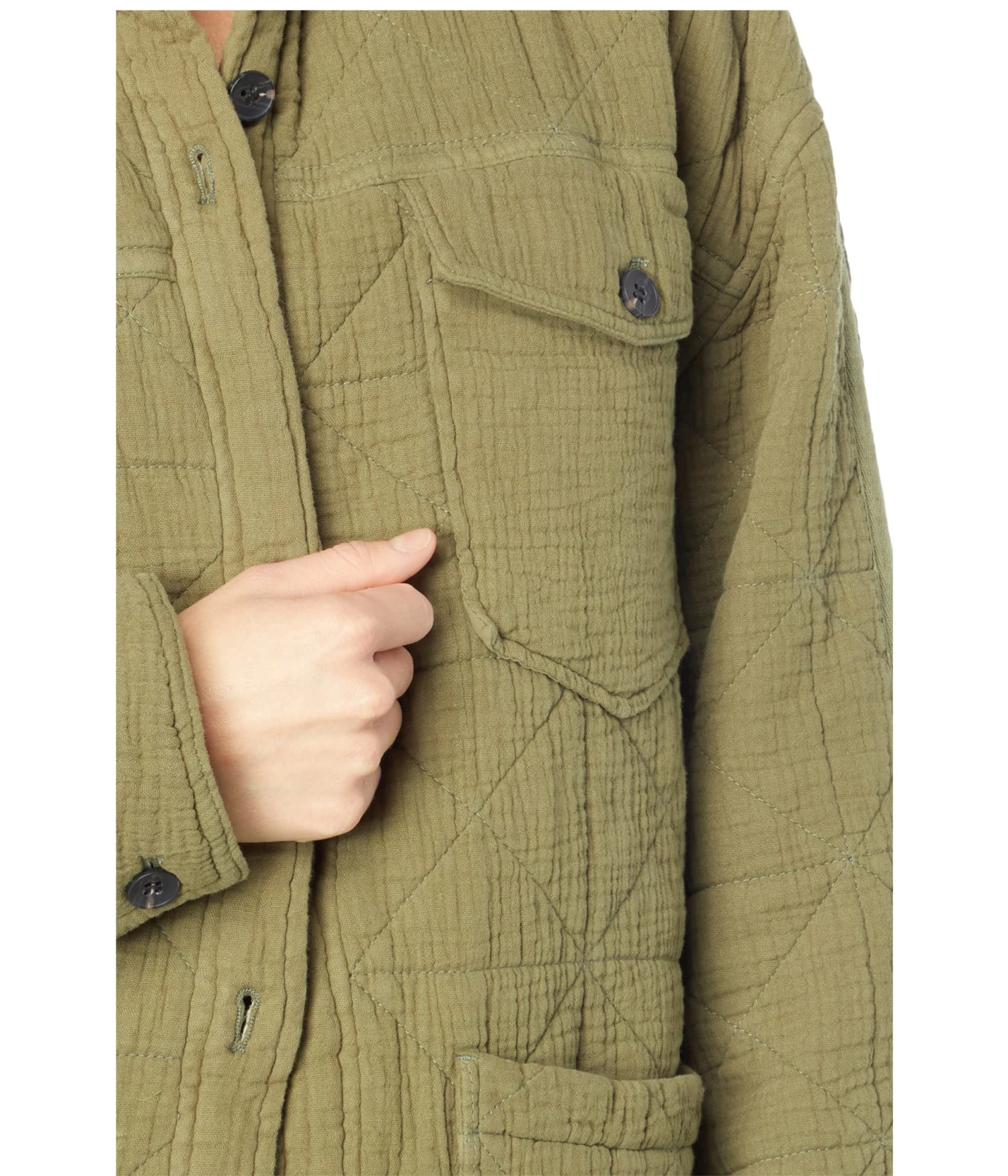 Avec Les Filles Quilted Cotton Gauze 5 Avec Les Filles Quilted Cotton Gauze - Image 3