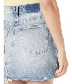 Lucky Brand High-Rise Cutoffs Jeans Skirt In High Key -Madewell Shop 91pTJBvahJL