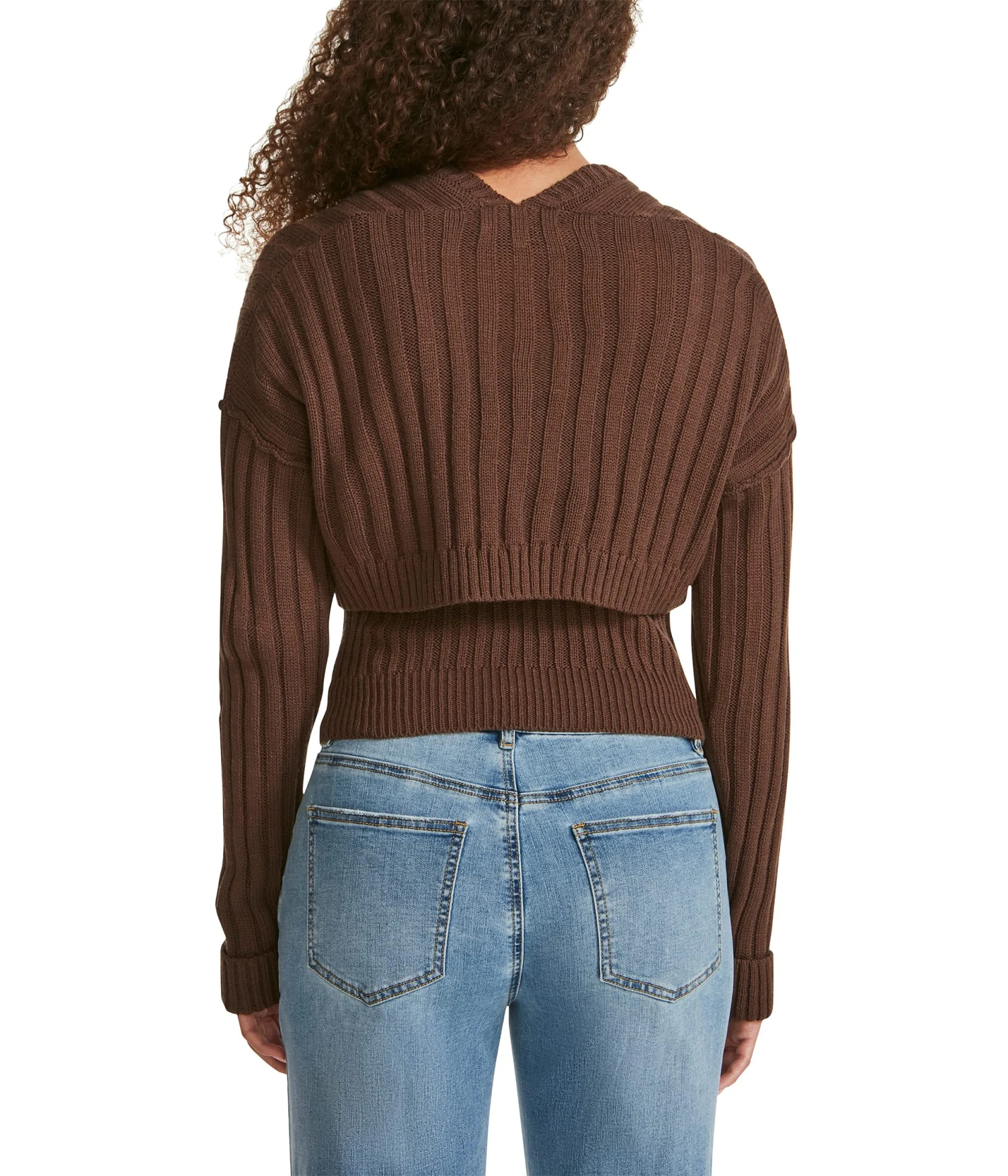 Madden Girl Rib Sweater Shrug With Tank Set 4 Madden Girl Rib Sweater Shrug With Tank Set - Image 3