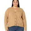 Madewell Plus Cameron Ribbed Cardigan Sweater In Coziest Yarn